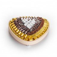 صينية شوكلت بيضاوي جلدي - بيج صينية شوكلت بيضاوي جلدي - بيج