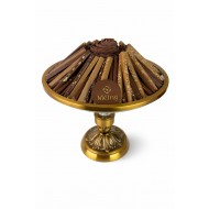 صينية ذهبي فاخر مكشوف