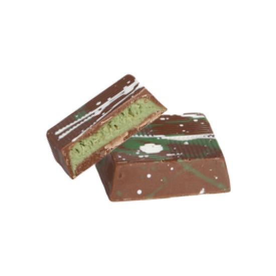 كيلو شوكولاتة كنافة بالبستاشيو بلجيكي - مربع